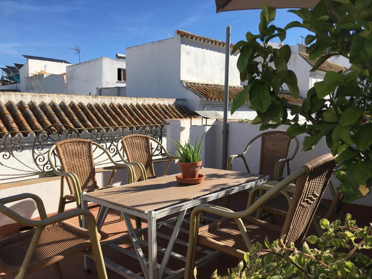 Villa Casa Leon Blanco Carmona Reformada Centrica Con Chimenea Y Terraza Con Vistas Extérieur photo