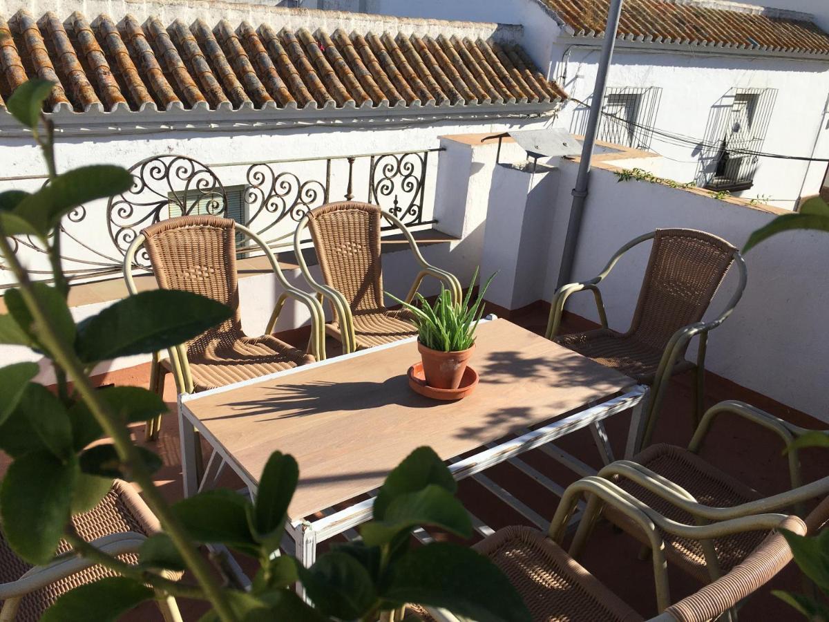 Villa Casa Leon Blanco Carmona Reformada Centrica Con Chimenea Y Terraza Con Vistas Extérieur photo